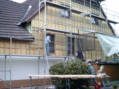 Putzstruktur Fassaden - Klinkerfassade - Fassadenverkleidung - Hausverkleidung 