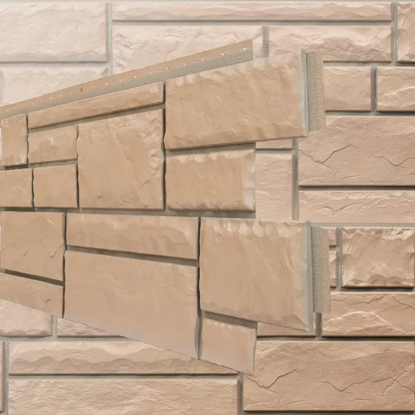 NovikStone HC Bruchsteinfassade Canyon Blend