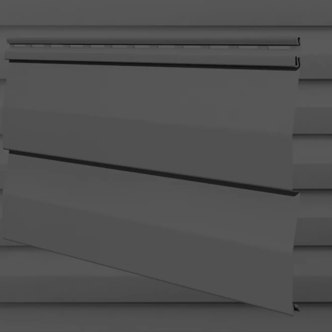 nordic-Siding NS-01 Fassadenpaneele anthrazit