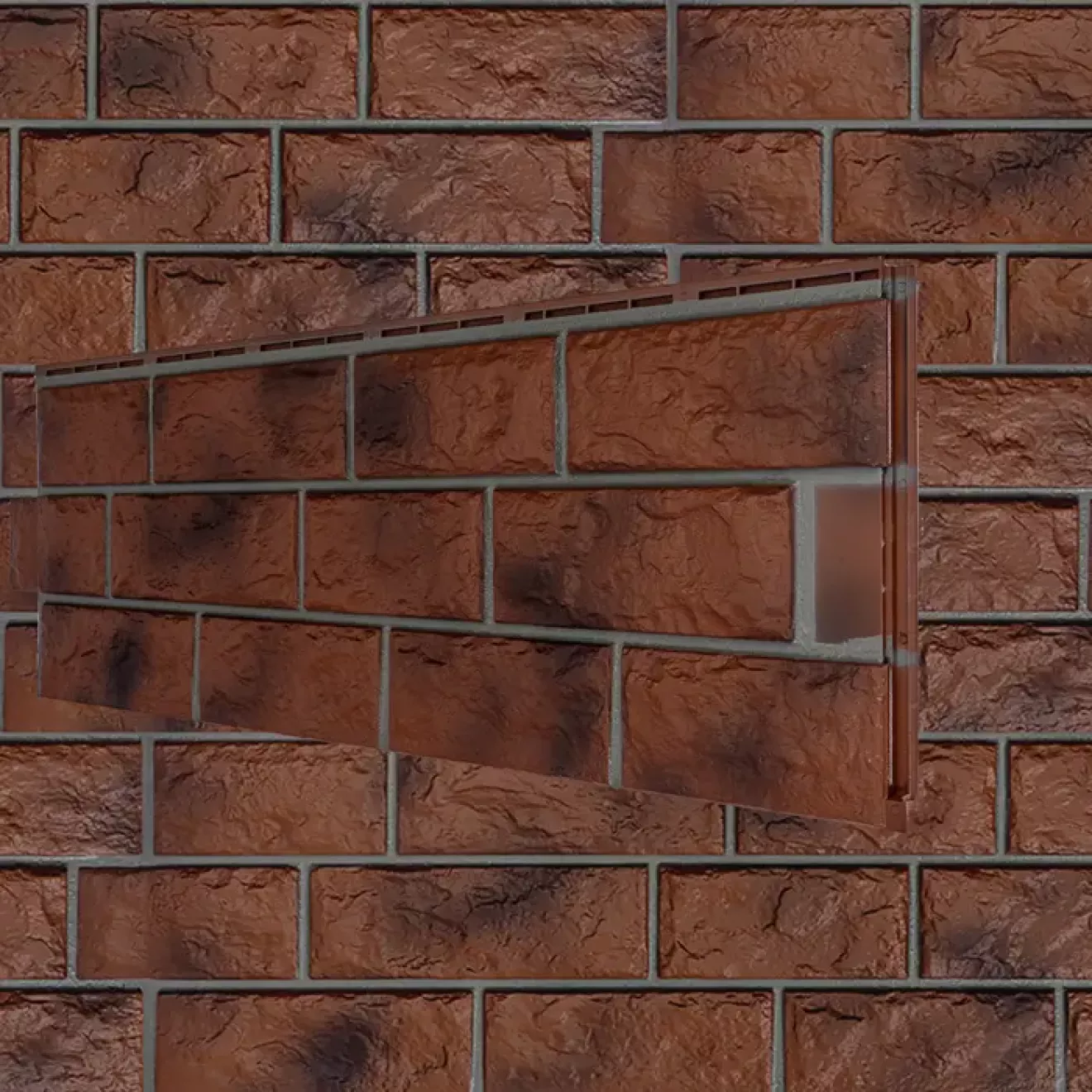 Zierer Bruchsteinfassade BS 1 Geflammt