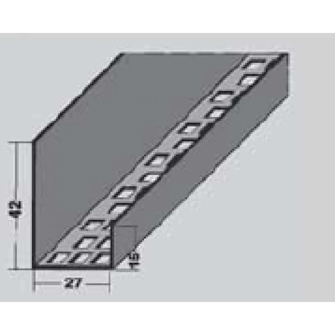 Lüftungsprofil 42/27/15 Protektor 3618 LÜAP 27