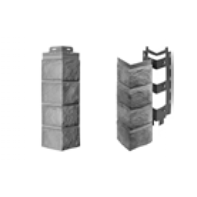 NovikStone PHC Bruchsteinfassade Eckelement 2-teilig