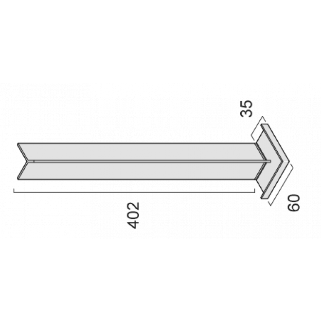 Inneneckelement NW 607 weiss