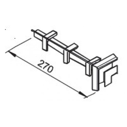 vinyCom Eckverbinder - weiß