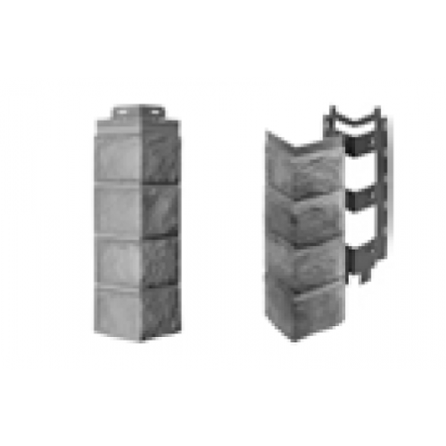 Bruchsteinfassade HaCe Eckelemente einteilig