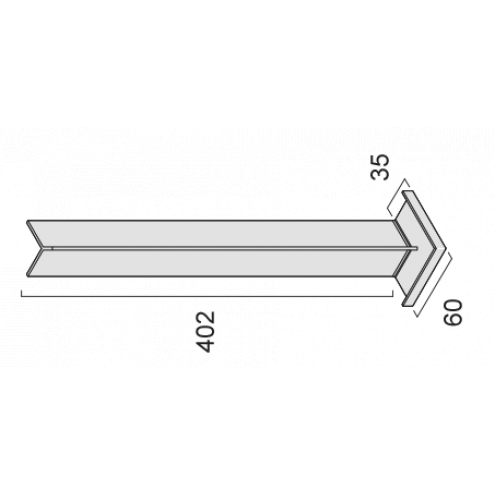 Inneneckelement NW 607 weiss